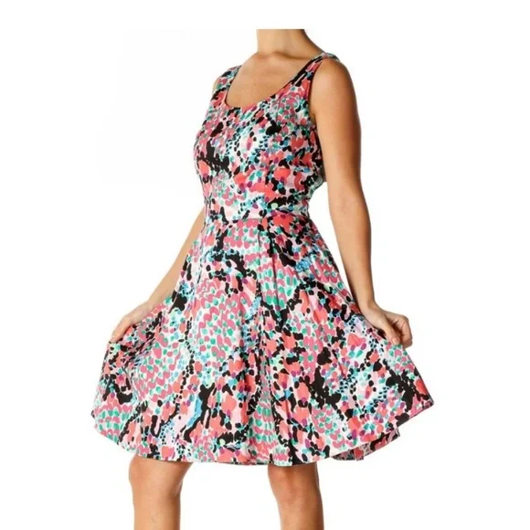 Lilly Pulitzer Gosling Cameo Sweet Nothings Fit and Flare Dress Size 8 - Picture 3 of 9